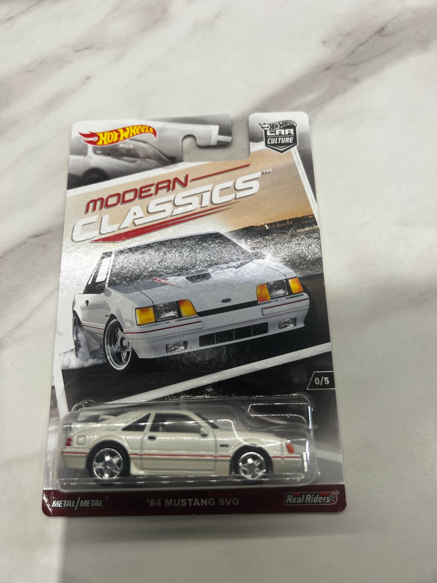 Hot Wheels 84 Ford Mustang Chase 0/5