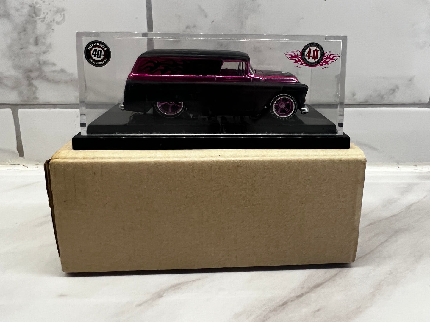Hot Wheels 2008 Japanese Convention 55 Chevy Panel PURPLE 500/1500