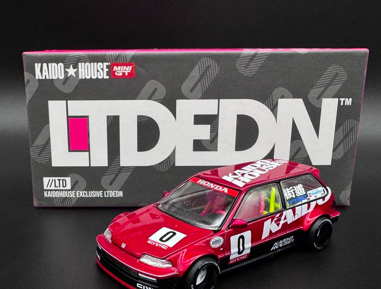 Honda Civic (EF) Kanjo Yokohama Edition BLK LIMITED Only 400 SEALED WITH PROTECTOR