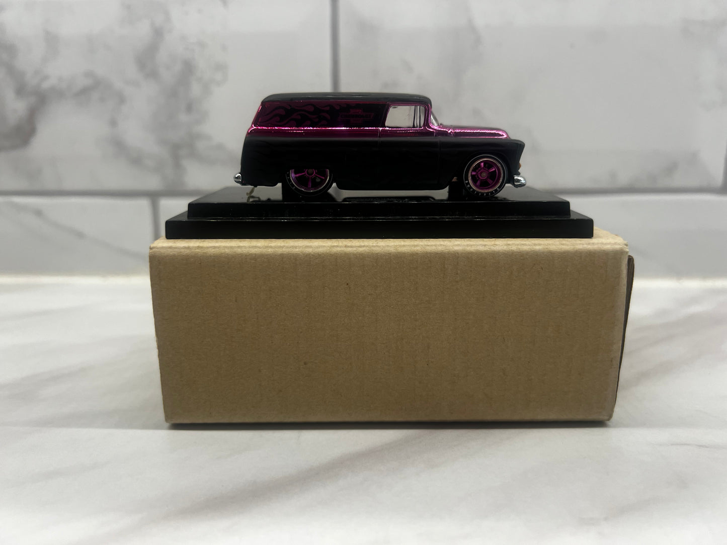 Hot Wheels 2008 Japanese Convention 55 Chevy Panel PURPLE 500/1500