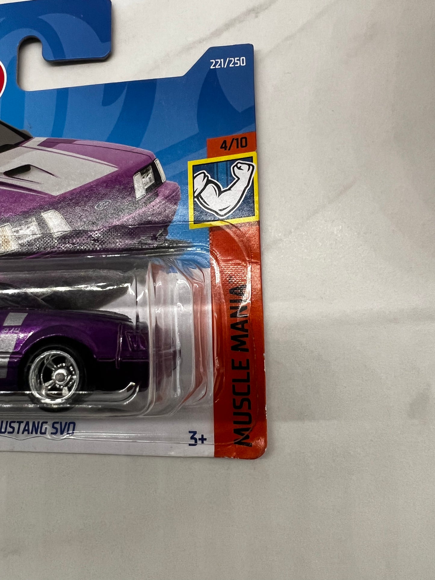 Hot Wheels 84 Ford Mustang SVO Short Card Super Treasure Hunt 2022