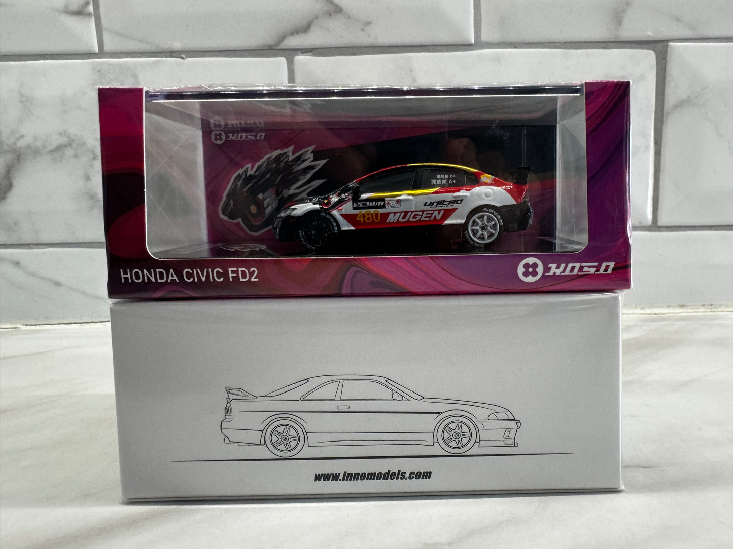 INNO64 Honda Civic FD2 Taiwan Speed Festival 2018 #480 Joe Kwok Billy Lo