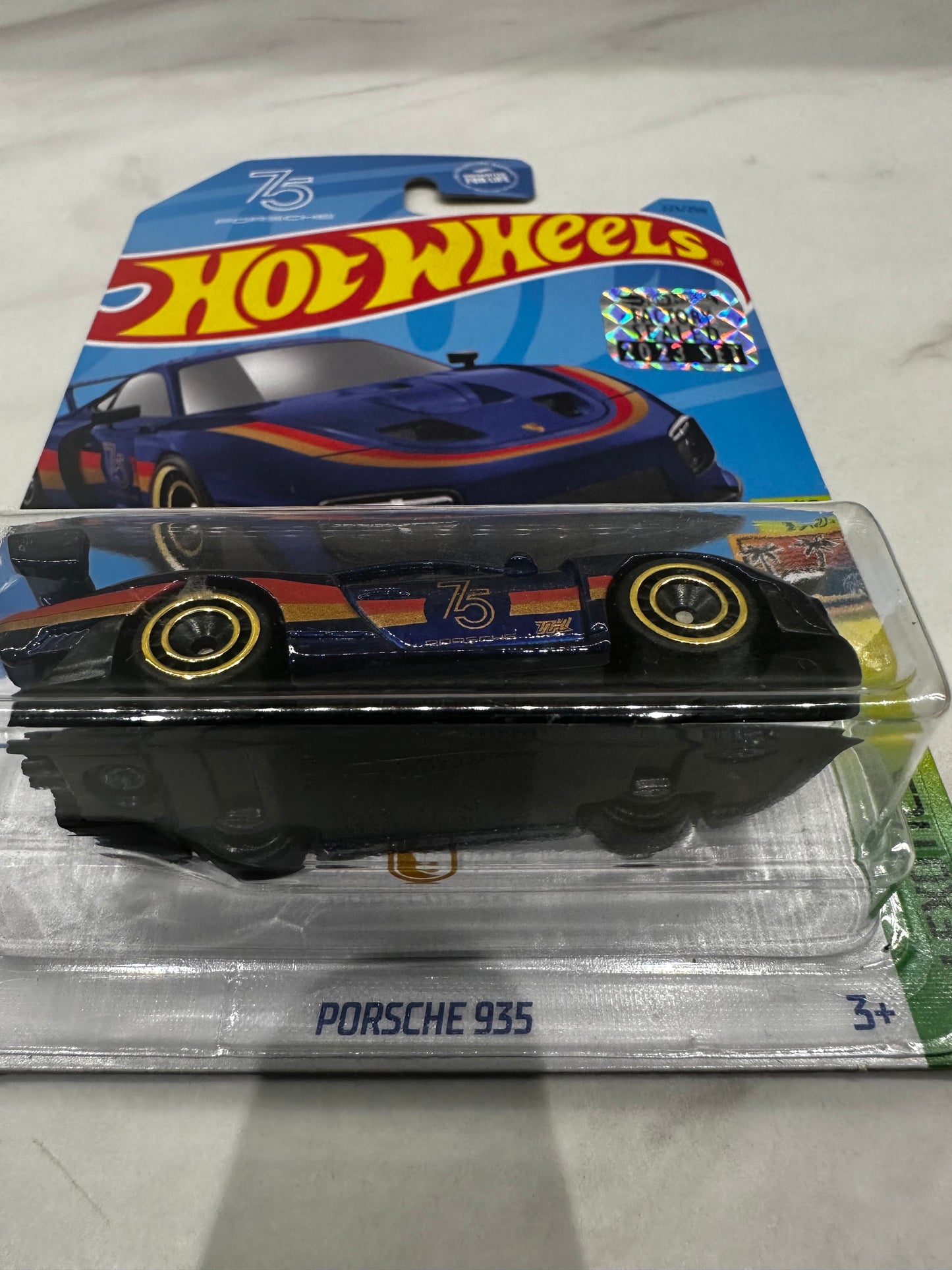 Hot Wheels 2023 Porsche 935 Factory Sealed Super Treasure Hunt