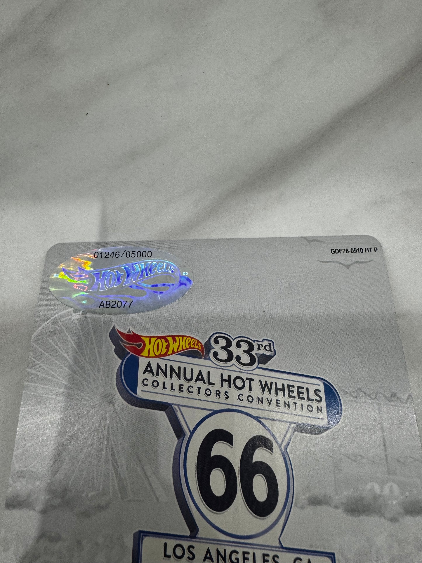 Hot Wheels Nissan Skyline GT-R (BNR34) Yellow Convention 33rd Annual Hot Wheels Convention 1246/5000