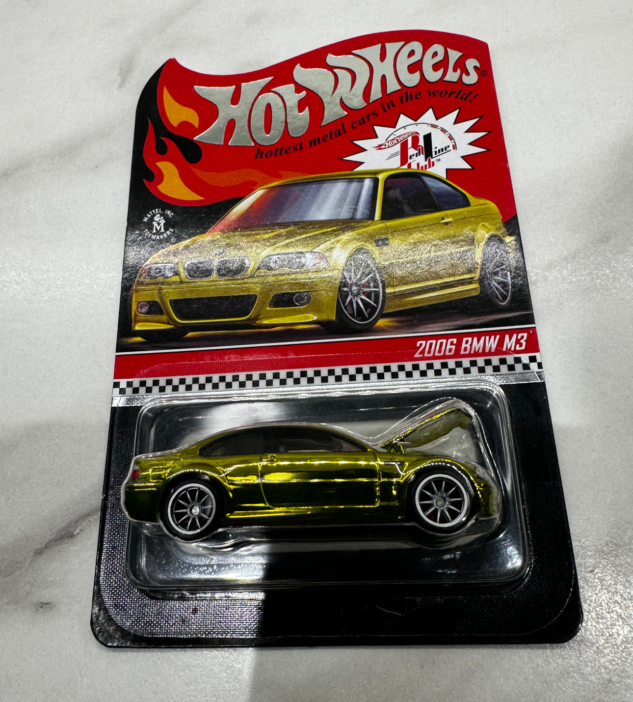 Hot Wheels 2006 BMW M3 RLC GOLD 12744/2000