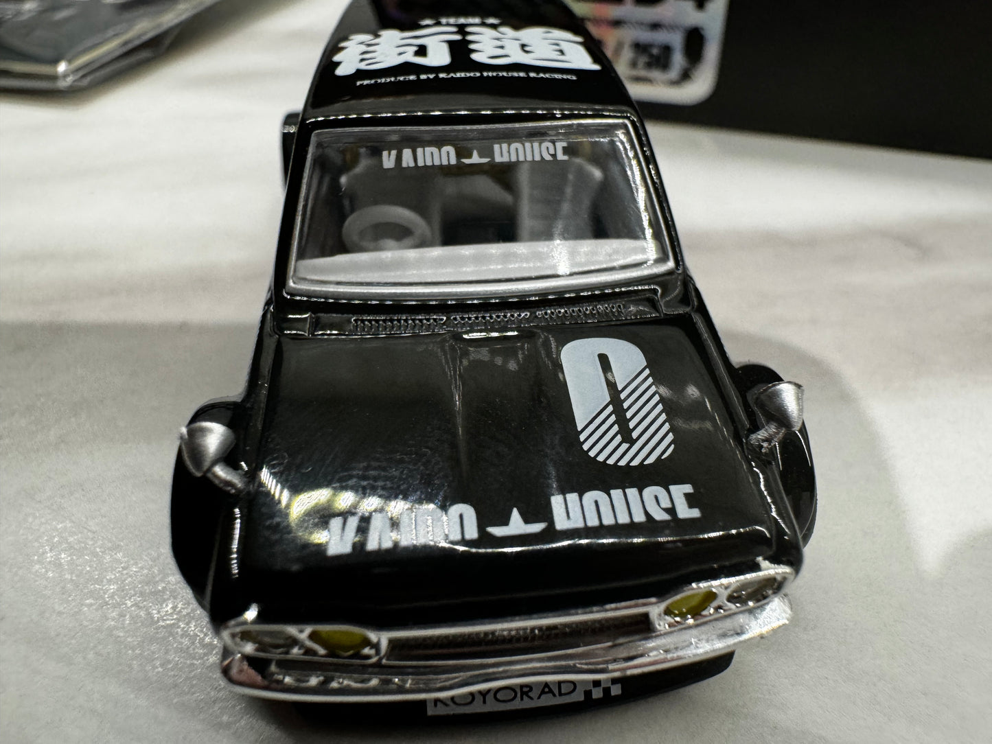 Mini GT x Kaido House Datsun 510 Wagon BLKLTD #4 Bundle Limited #89/250 & Pins