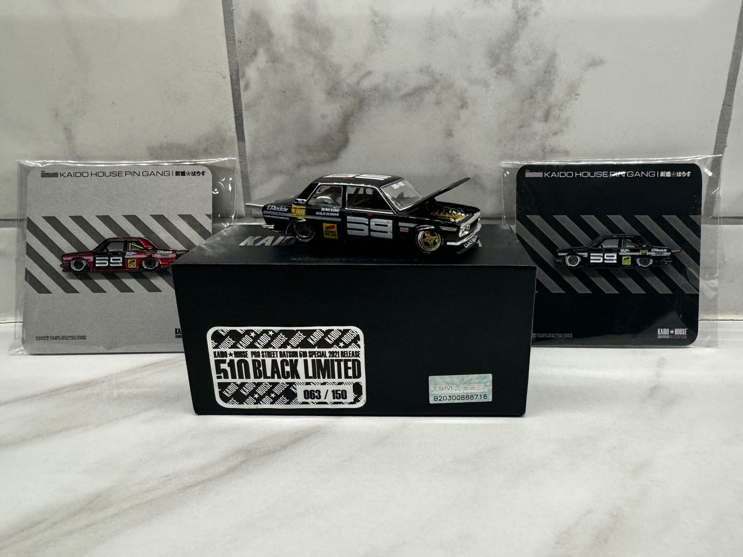 Mini GT X Kaido House Datsun 510 BLKLTD2 Black Limited 1:64 #2 Sealed 63/150 Signed by JUN IMAI