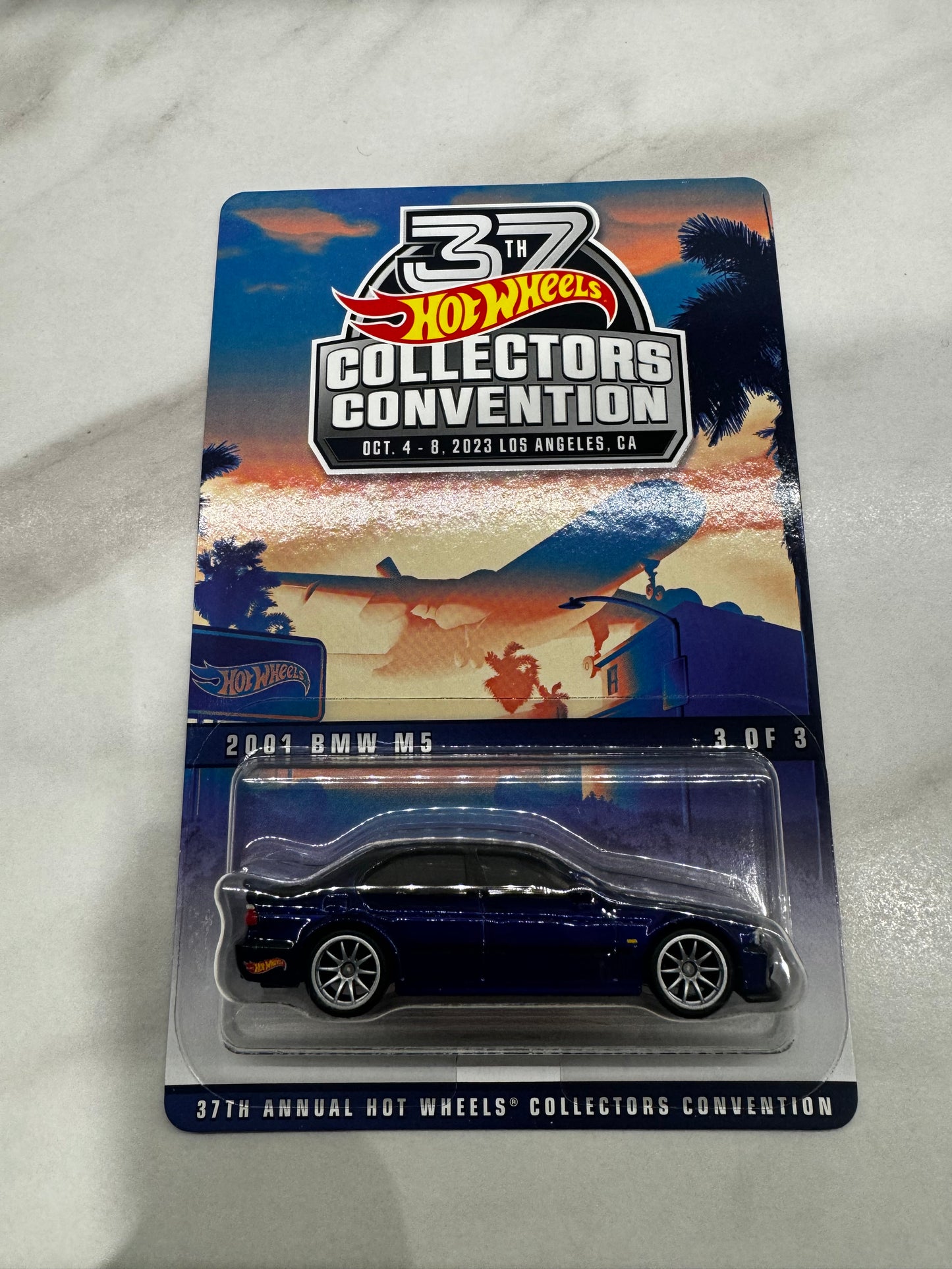 Hot Wheels 2001 BMW M5 3/3 37th Collectors Convention 2023 1865/4000