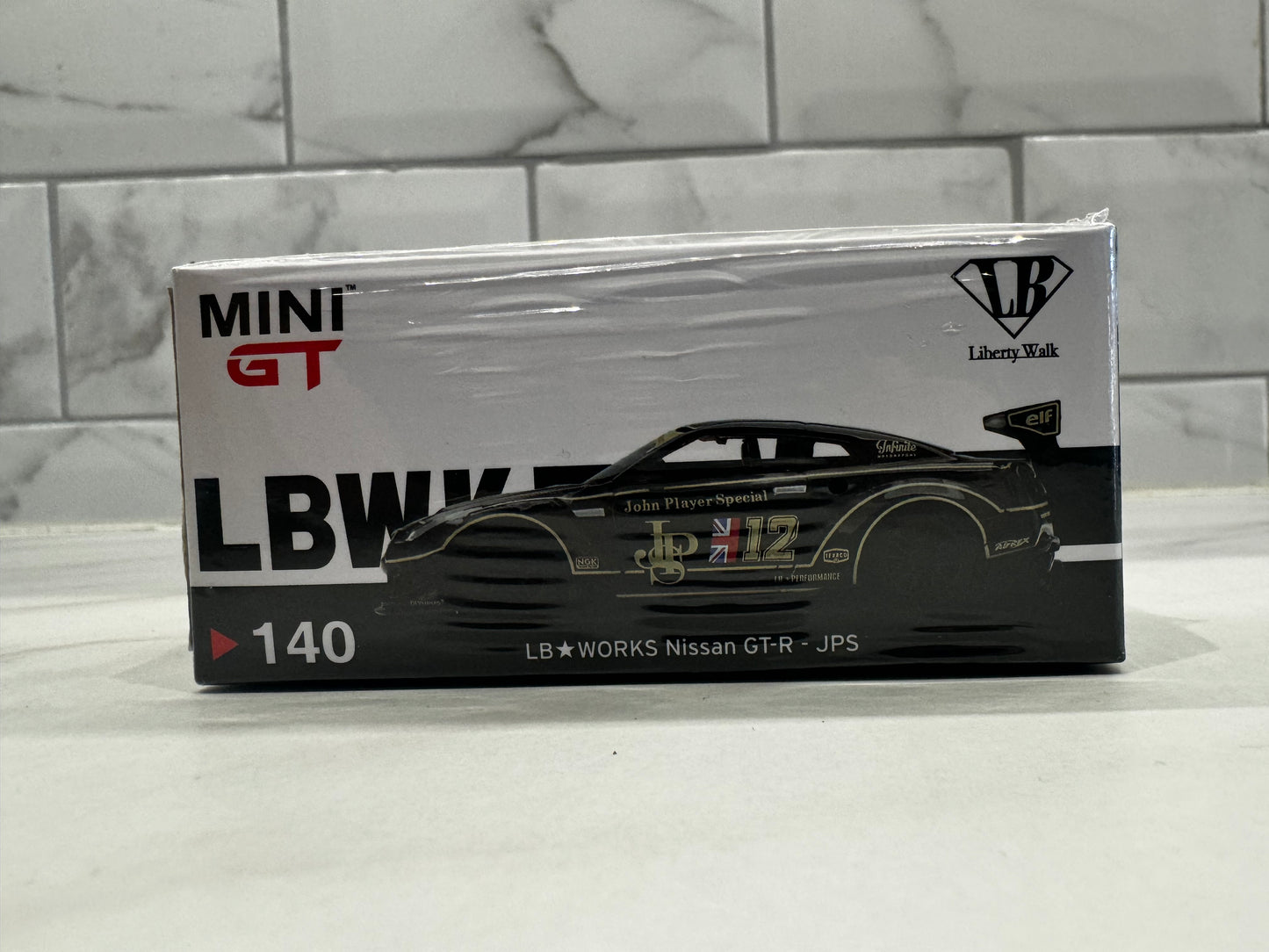 Mini GT 140 1/64 LB Works Nissan GT-R JPS