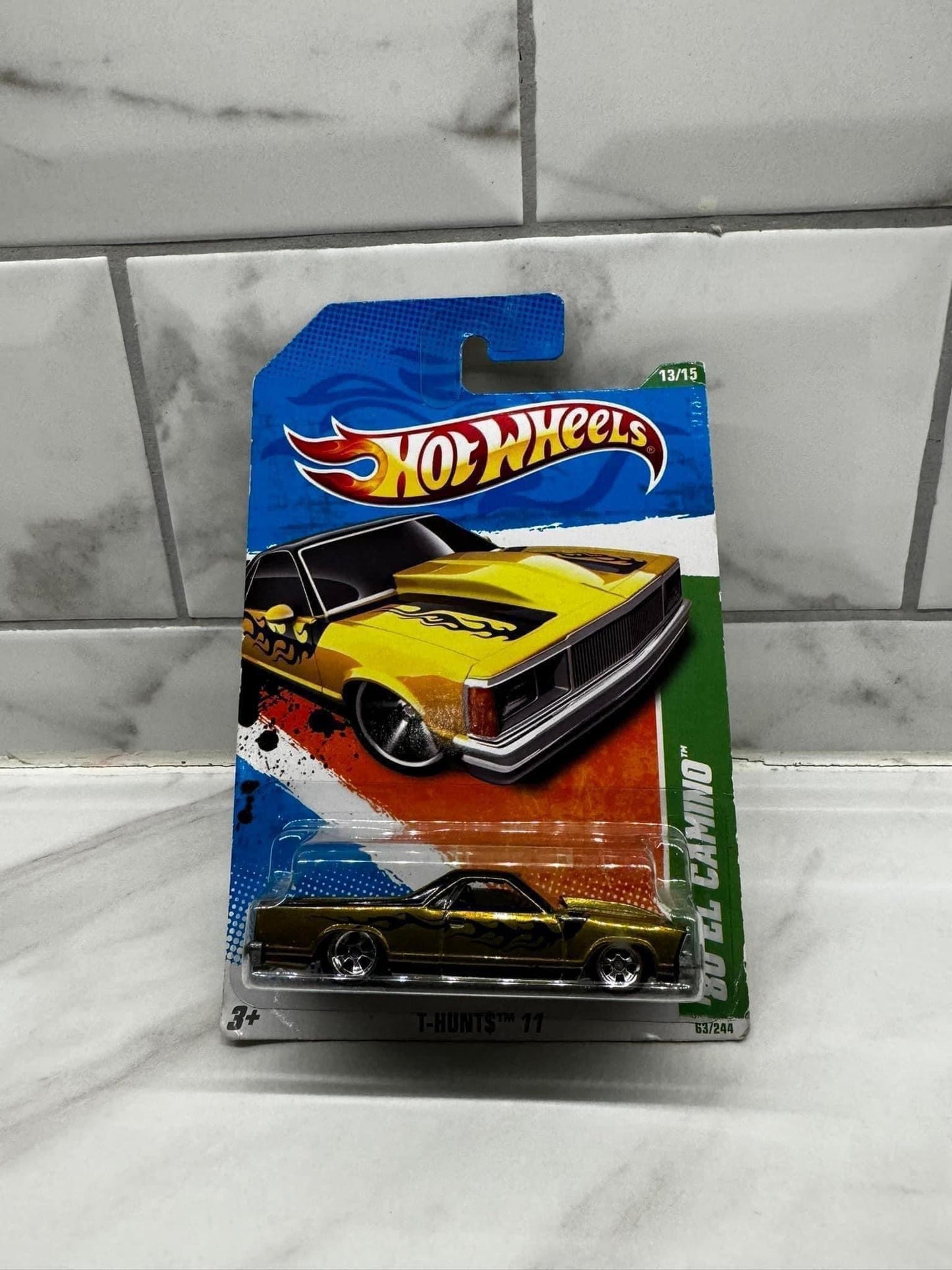 Hot Wheels 80 El Camino Long Card Super Treasure Hunt