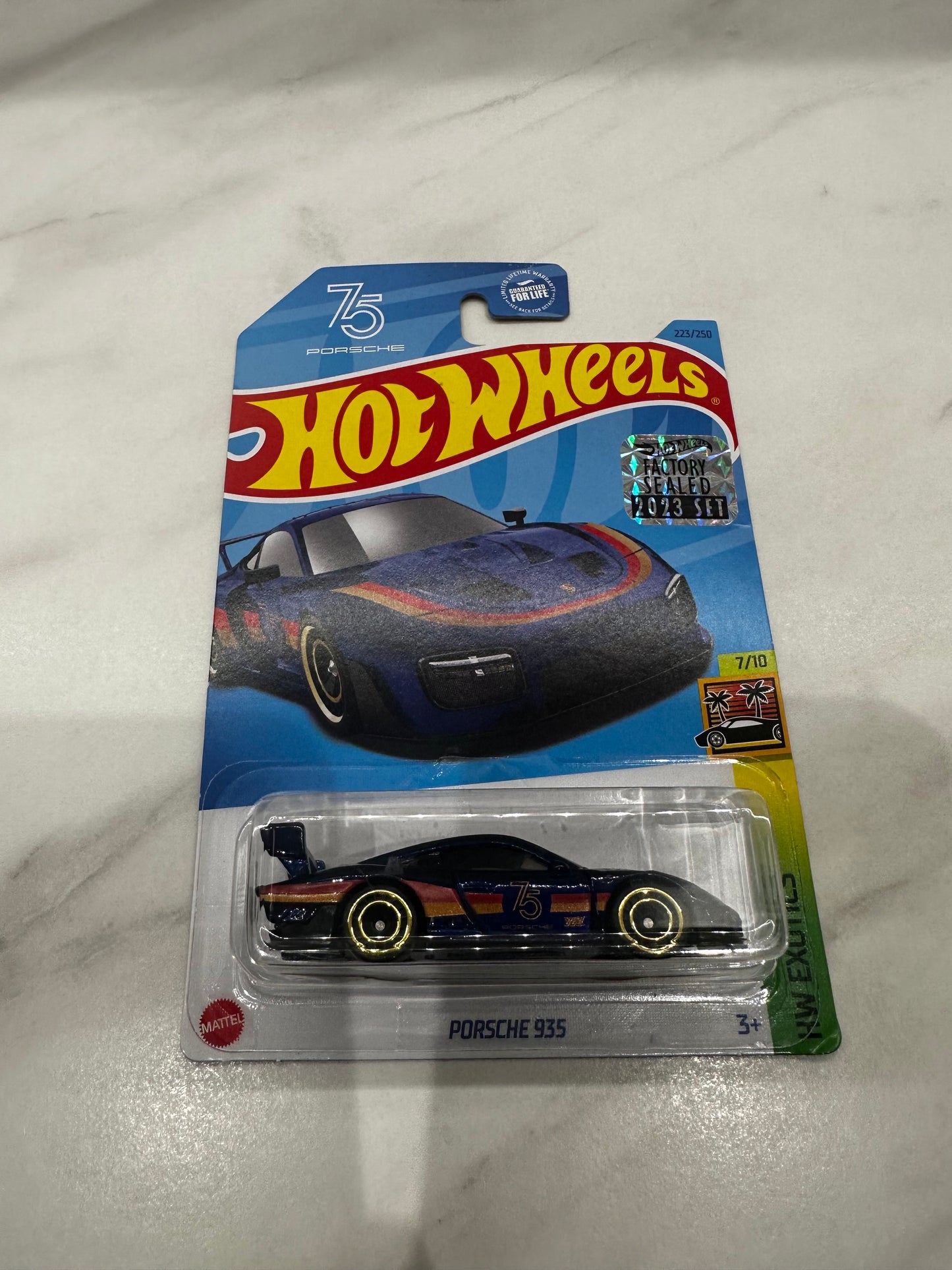 Hot Wheels 2023 Porsche 935 Factory Sealed Super Treasure Hunt