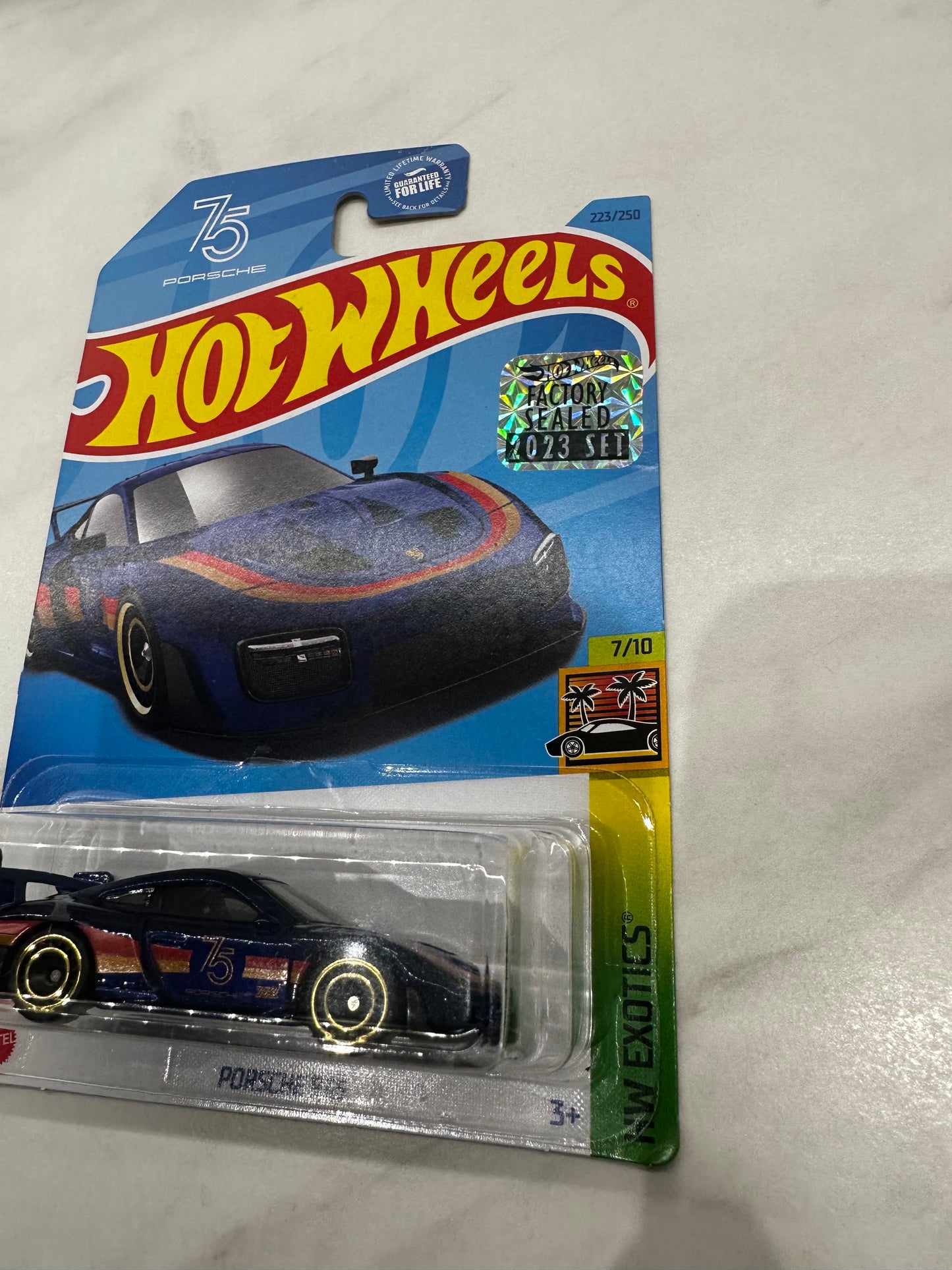 Hot Wheels 2023 Porsche 935 Factory Sealed Super Treasure Hunt