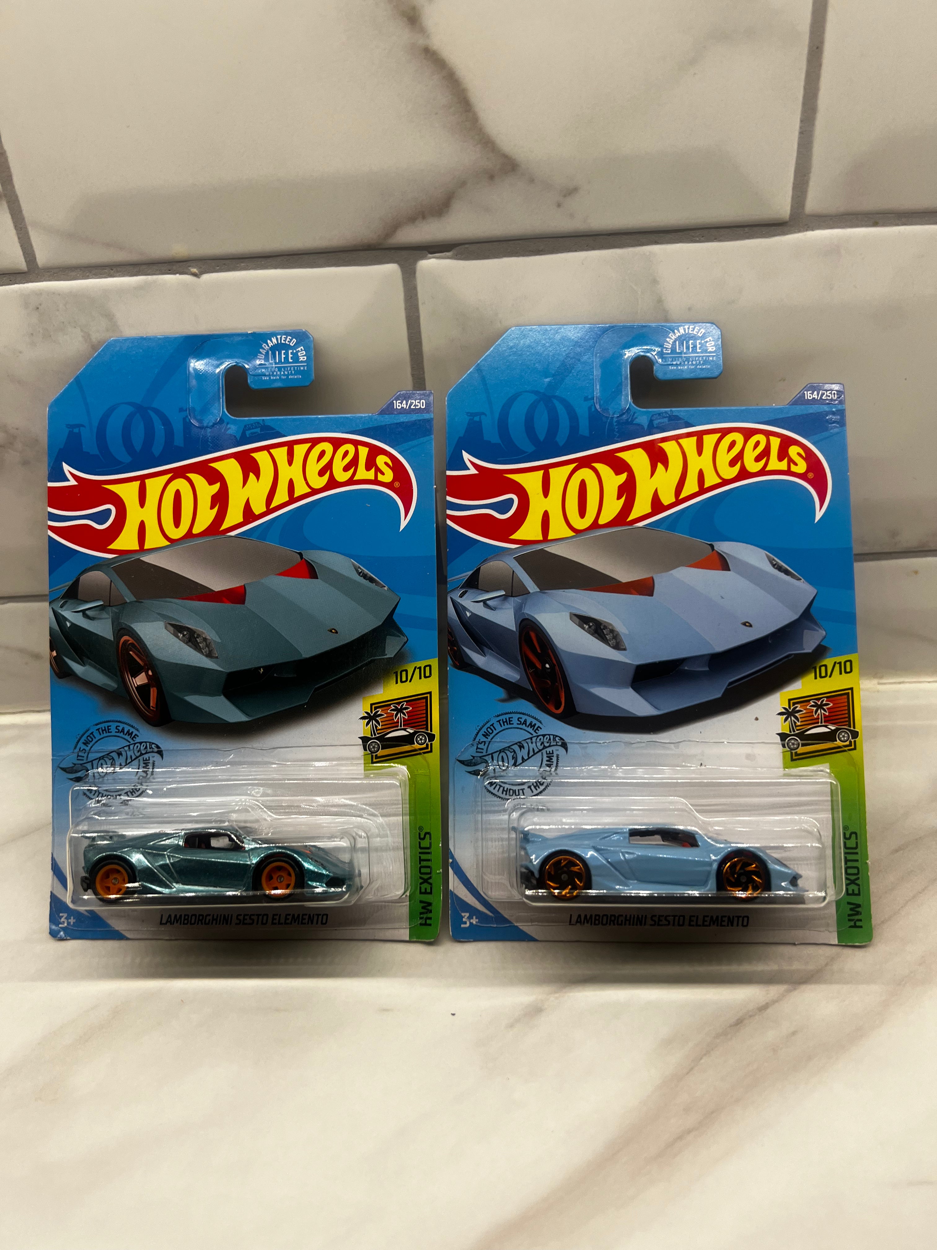 Hot Wheels Lamborghini Sesto Elemento shops Super Treasure Hunt