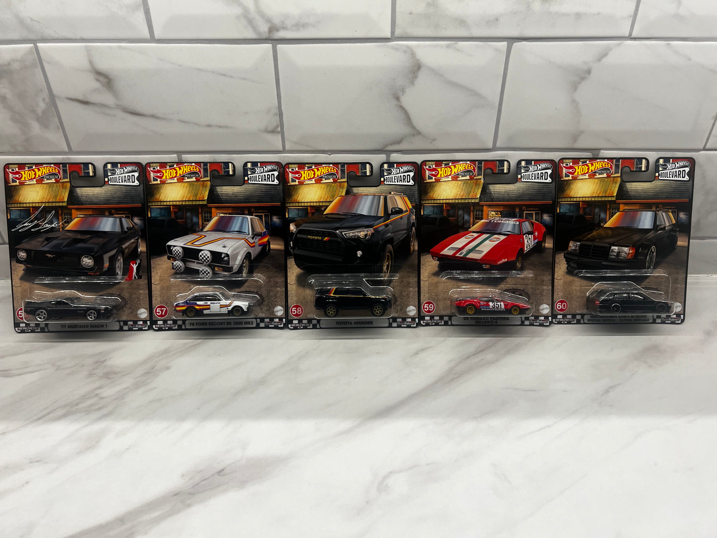 Hot Wheels GJT68 FULL SET OF 5