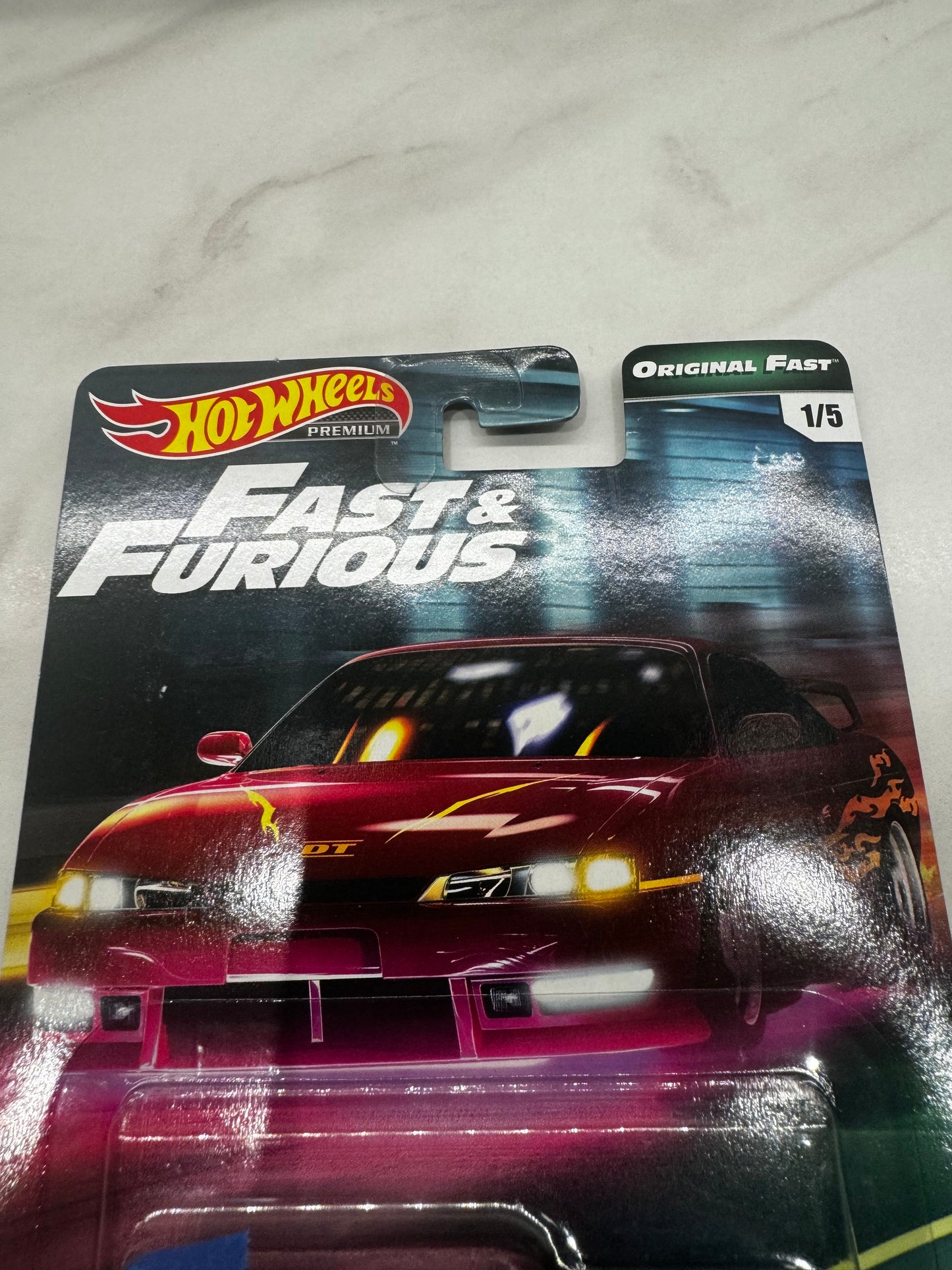 Hot Wheels Nissan 240SX (S14) Original Fast & Furious MINT CARD