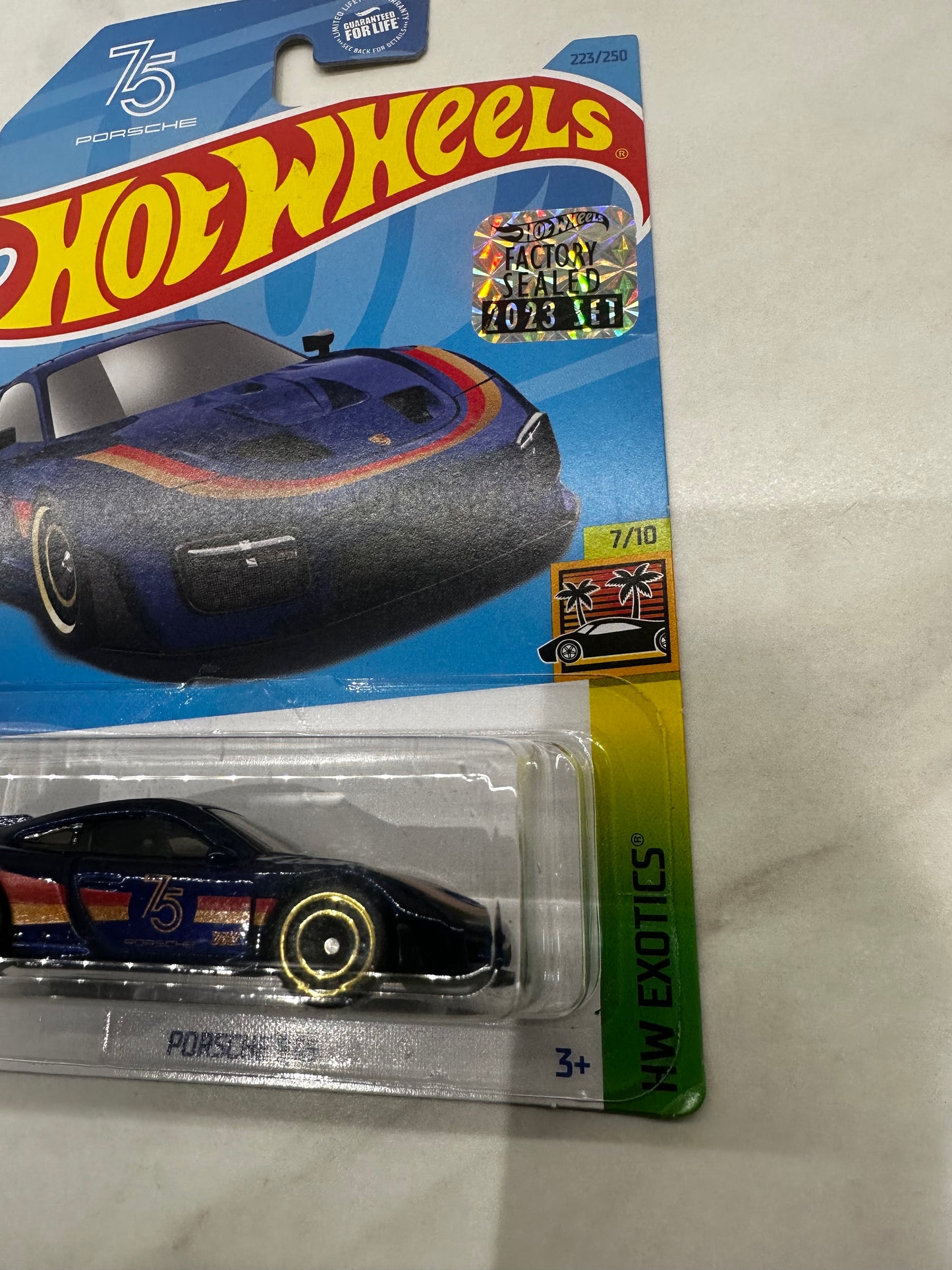Hot Wheels 2023 Porsche 935 Factory Sealed Super Treasure Hunt