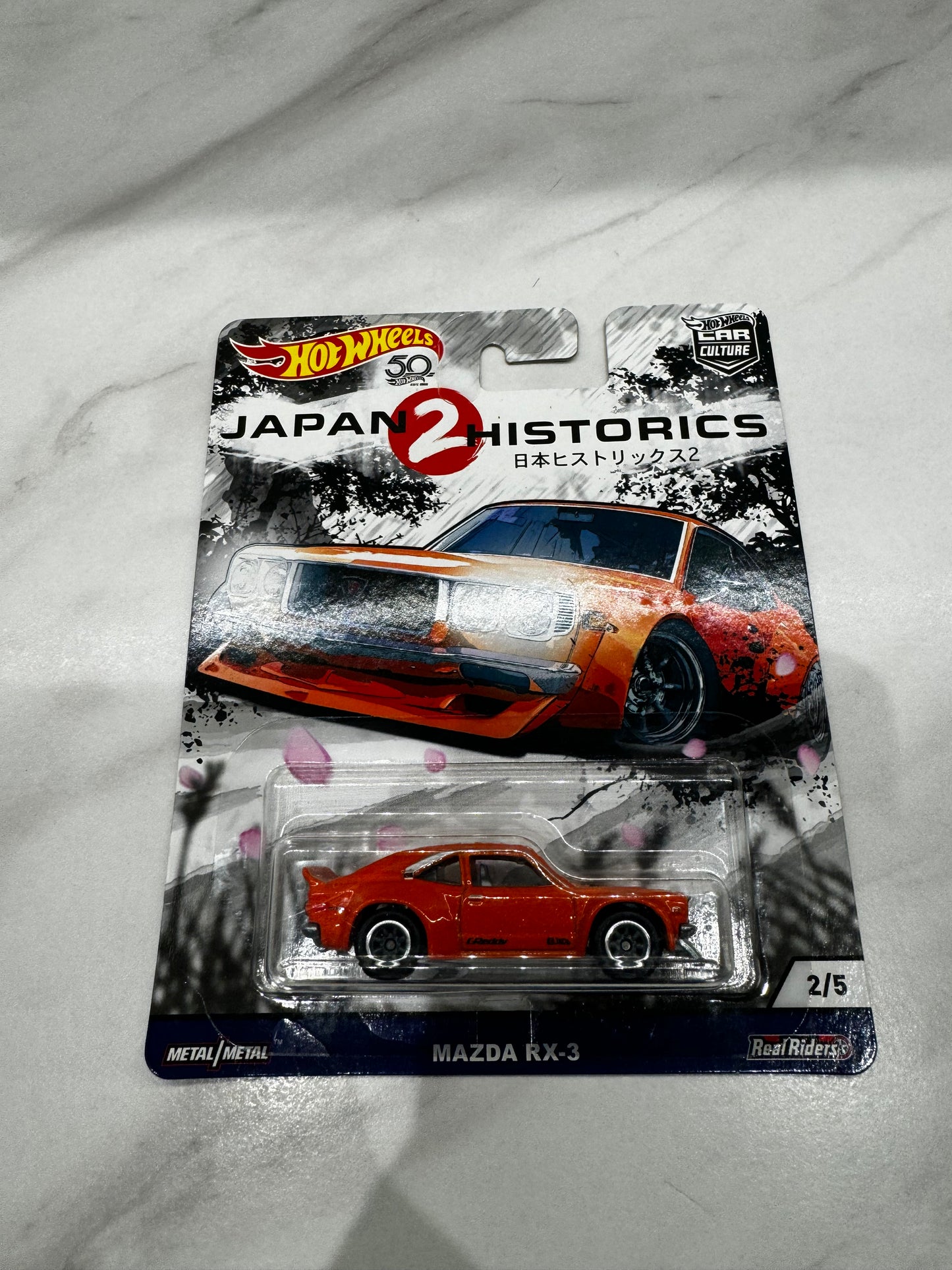 Hot Wheels Mazda RX-3 Japan Historics 2 2/5