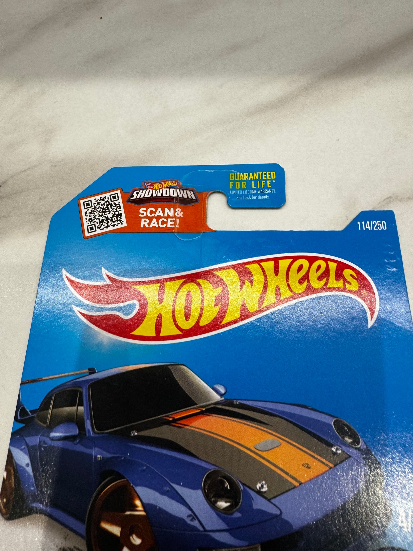Hot Wheels Porsche 993 GT2 Super Treasure Hunt Long Card 114/250