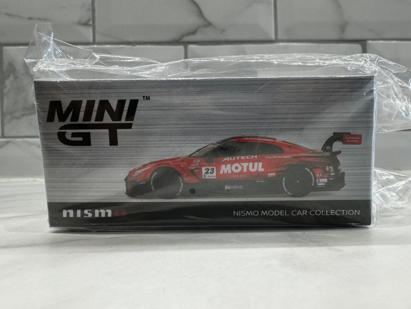 MINI GT Tokyo Auto Salon 2024 MOTUL AUTECH GT-R GT500 2021 1/64 NEW