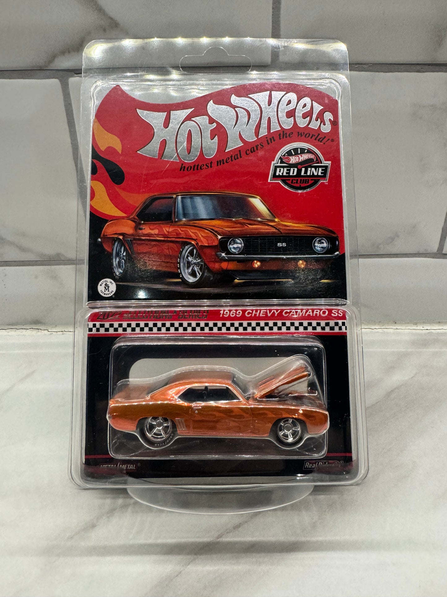 Hot Wheels 2022 RLC Selections 1969 Chevy Camaro SS Orange