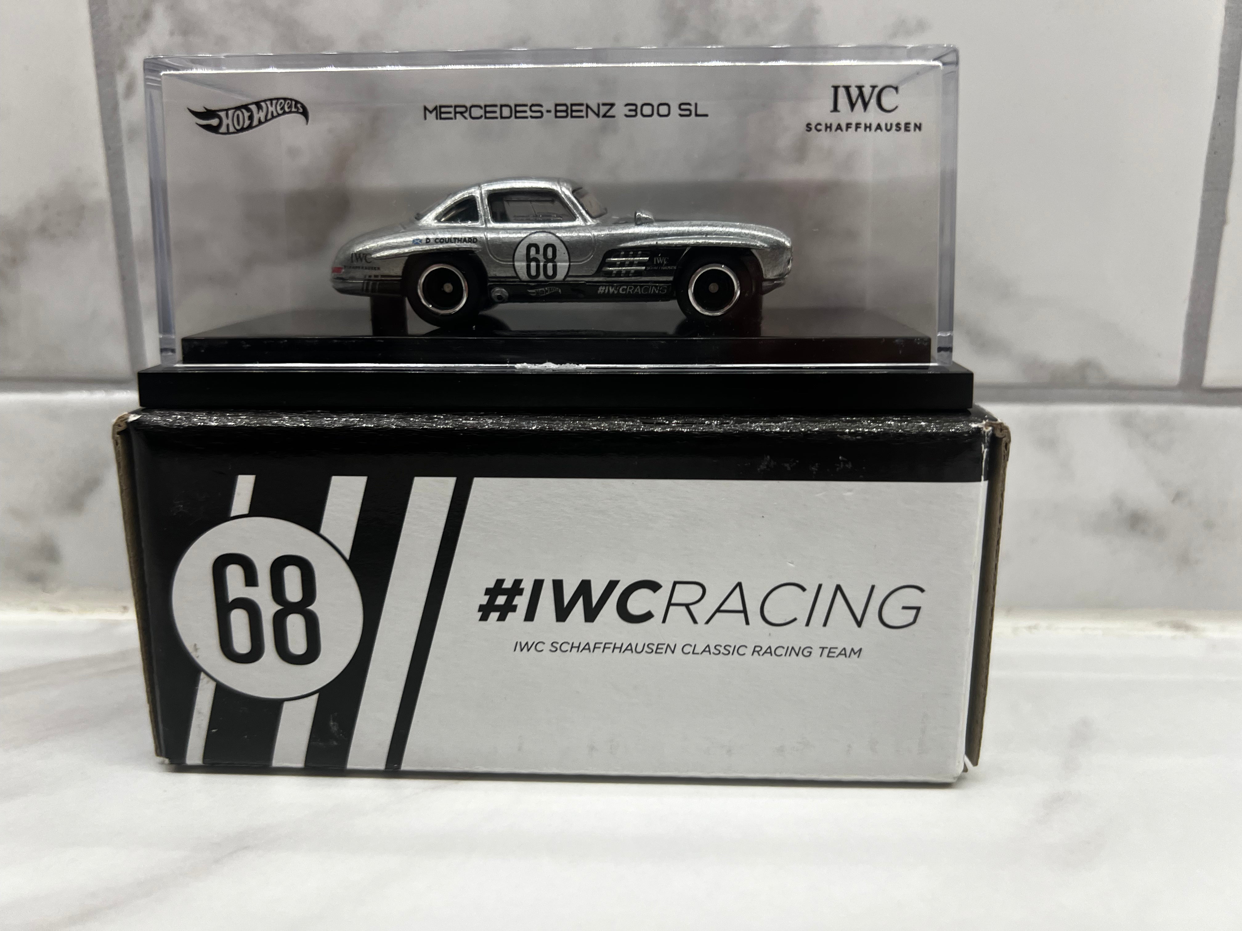 Hot Wheels IWC Racing Mercedes Benz 300SL Zamac Schaffhausen RARE STRICTLY TOYS