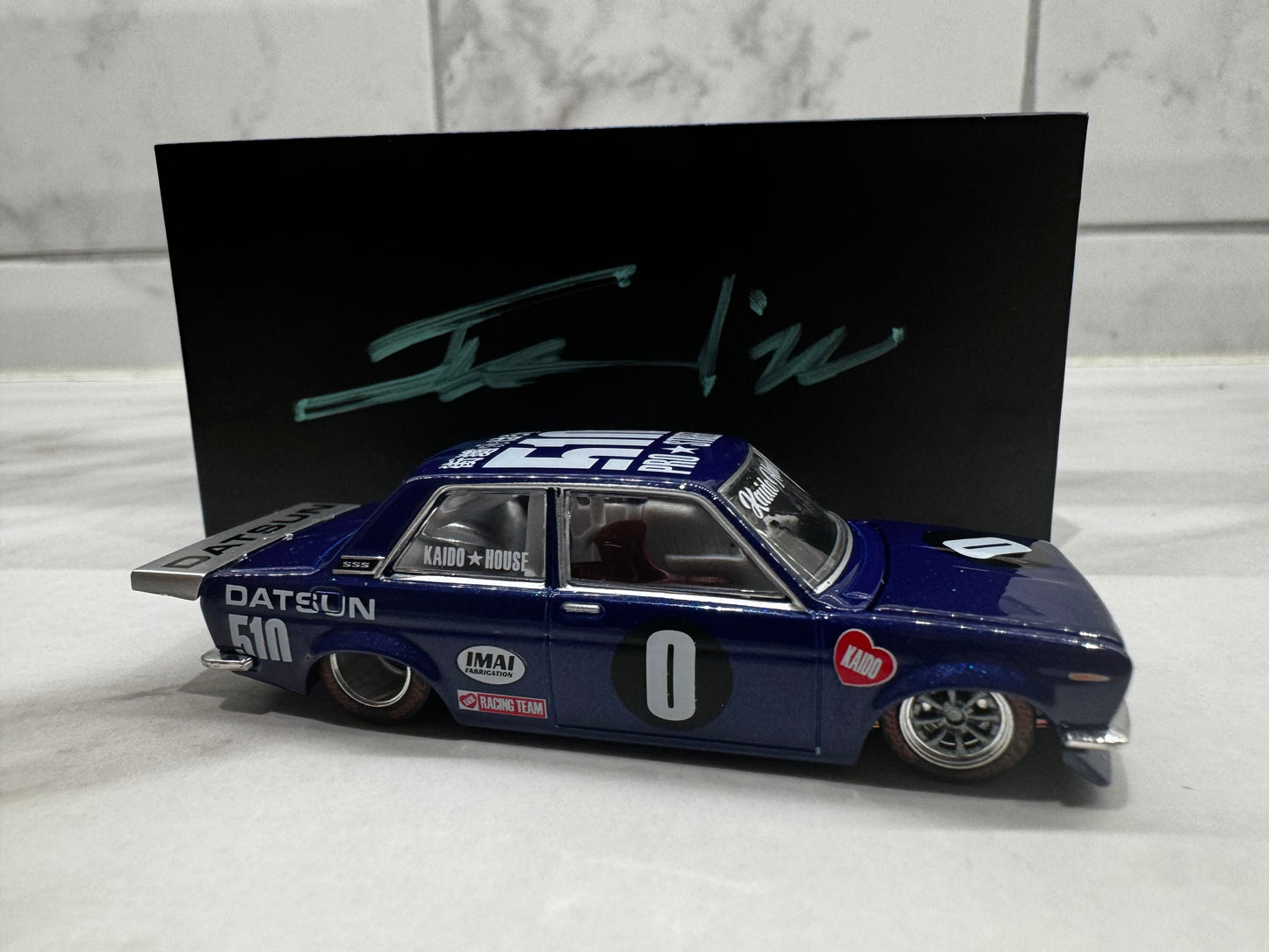 Mini GT x Kaido House Datsun 510 Pro Street BLKLTD #3 - Limited #119/300 + Pins April 2022