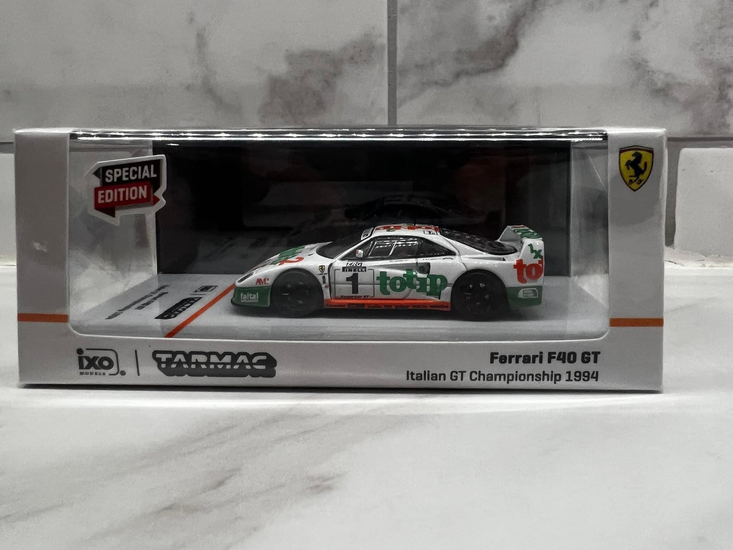 Tarmac Works Ferrari F40 GT Italian GT Championship 1994 Special Edition