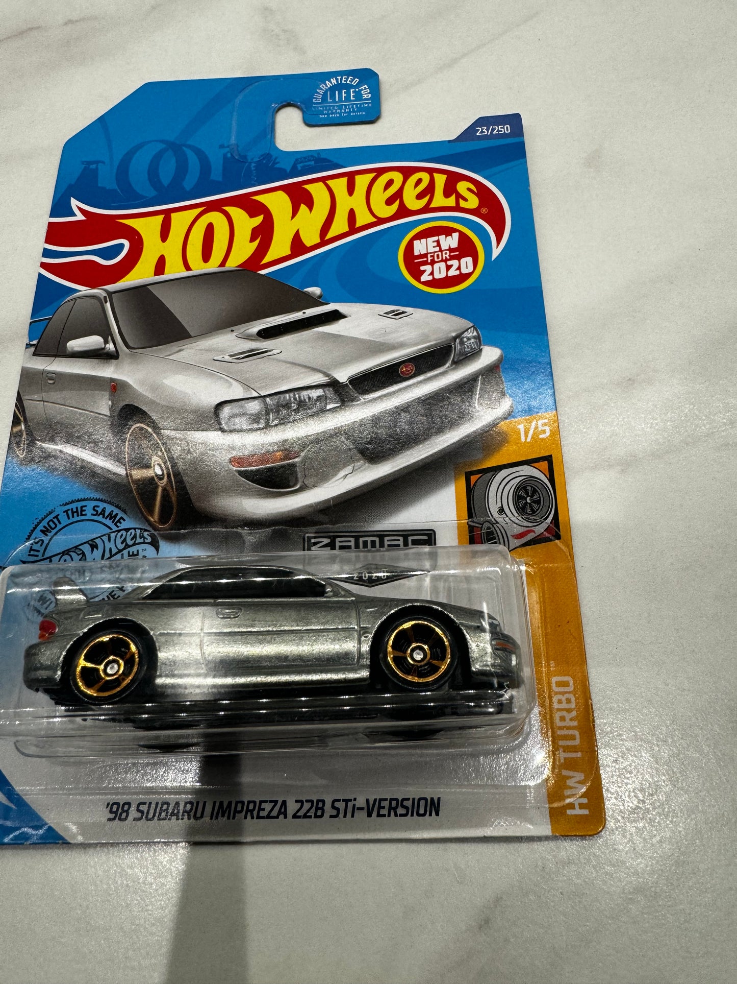 Hot Wheels 98 Subaru Impreza 22B STI- VERSION