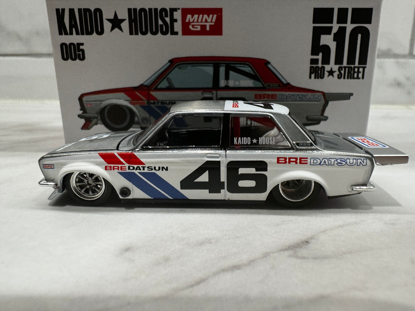 Chase Mini GT x Kaido House Datsun 510 Pro Street BRE510 V1 005