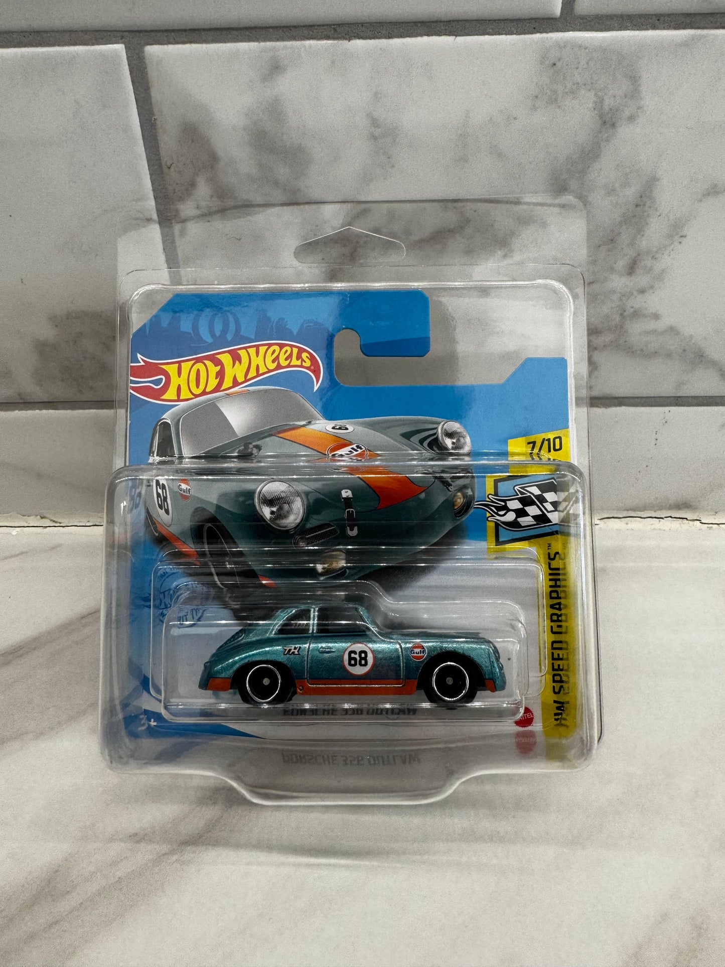 Hot Wheels Porsche 356 Outlaw Short Card Super Treasure Hunt 171/250 2021