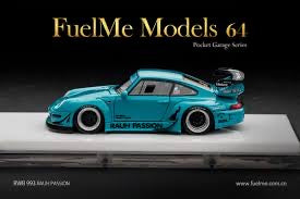 FuelMe Model 1/64 Porsche RWB 993 Rauh Passion Resin Car Brand NEW SEALED