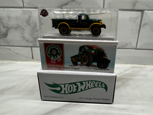 Hot Wheels 1953 Dodge Power Wagon Christmas Edition Red Line Club 19925/30000