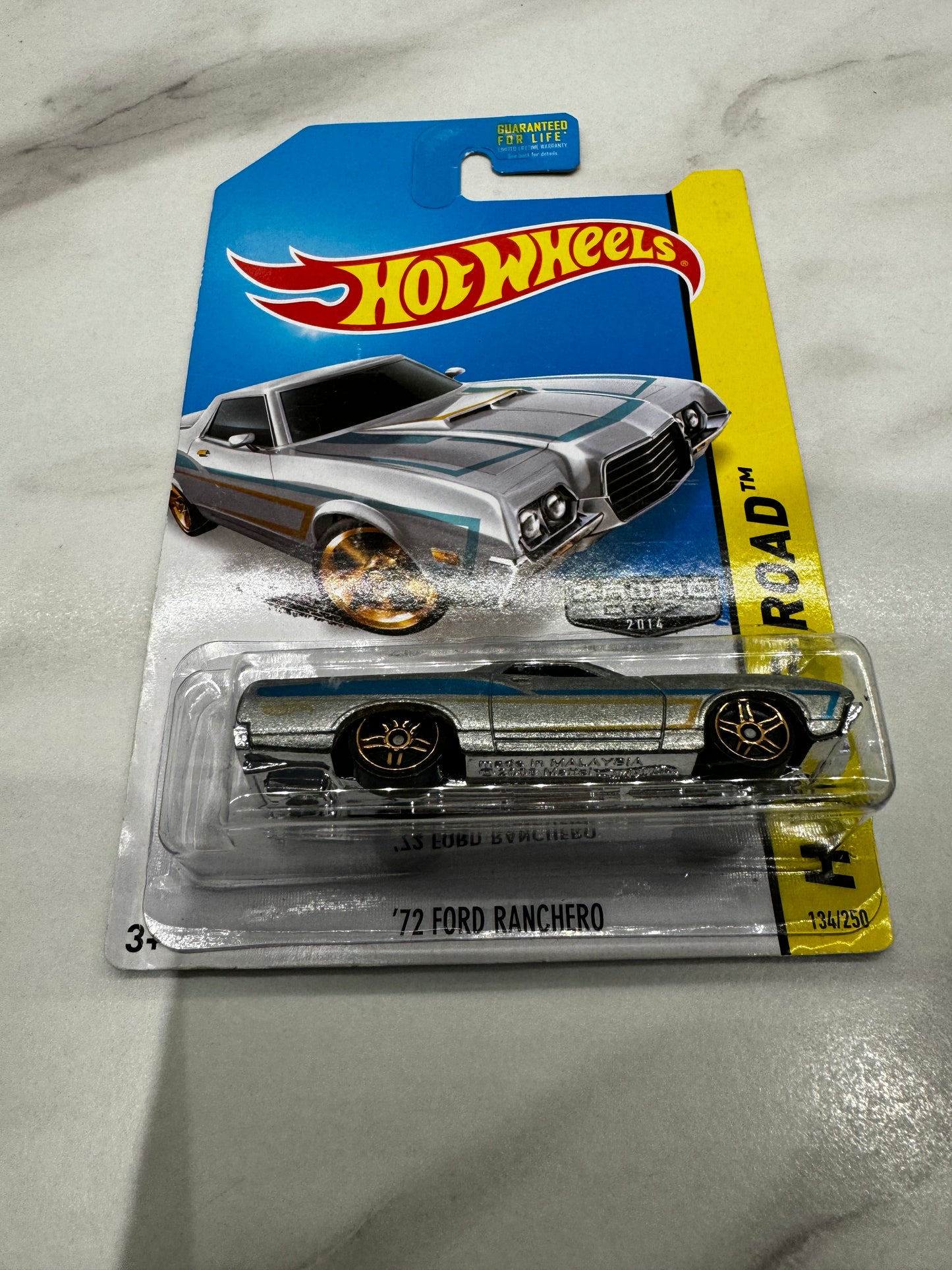 Hot Wheels 72 Ford Ranchero Zamac 134/250