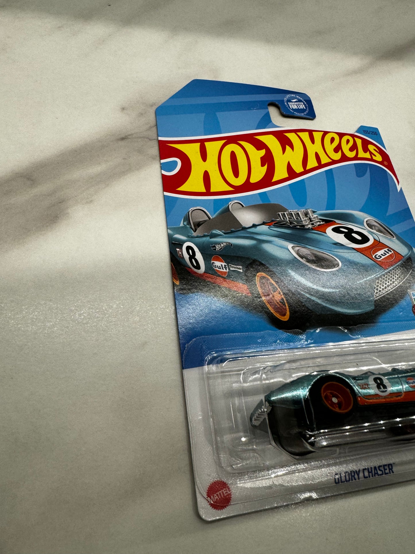 Hot Wheels Glory Chase Gulf Super Treasure Hunt 2023 Long Card