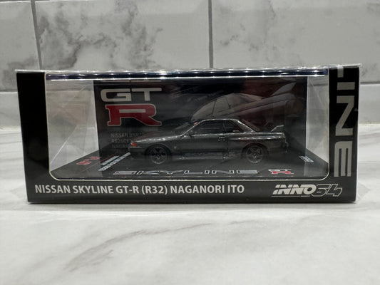 INNO64 1:64 Nissan Skyline GT-R (R32) Naganori Ito Special Edition RARE