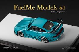 FuelMe Model 1/64 Porsche RWB 993 Rauh Passion Resin Car Brand NEW SEALED