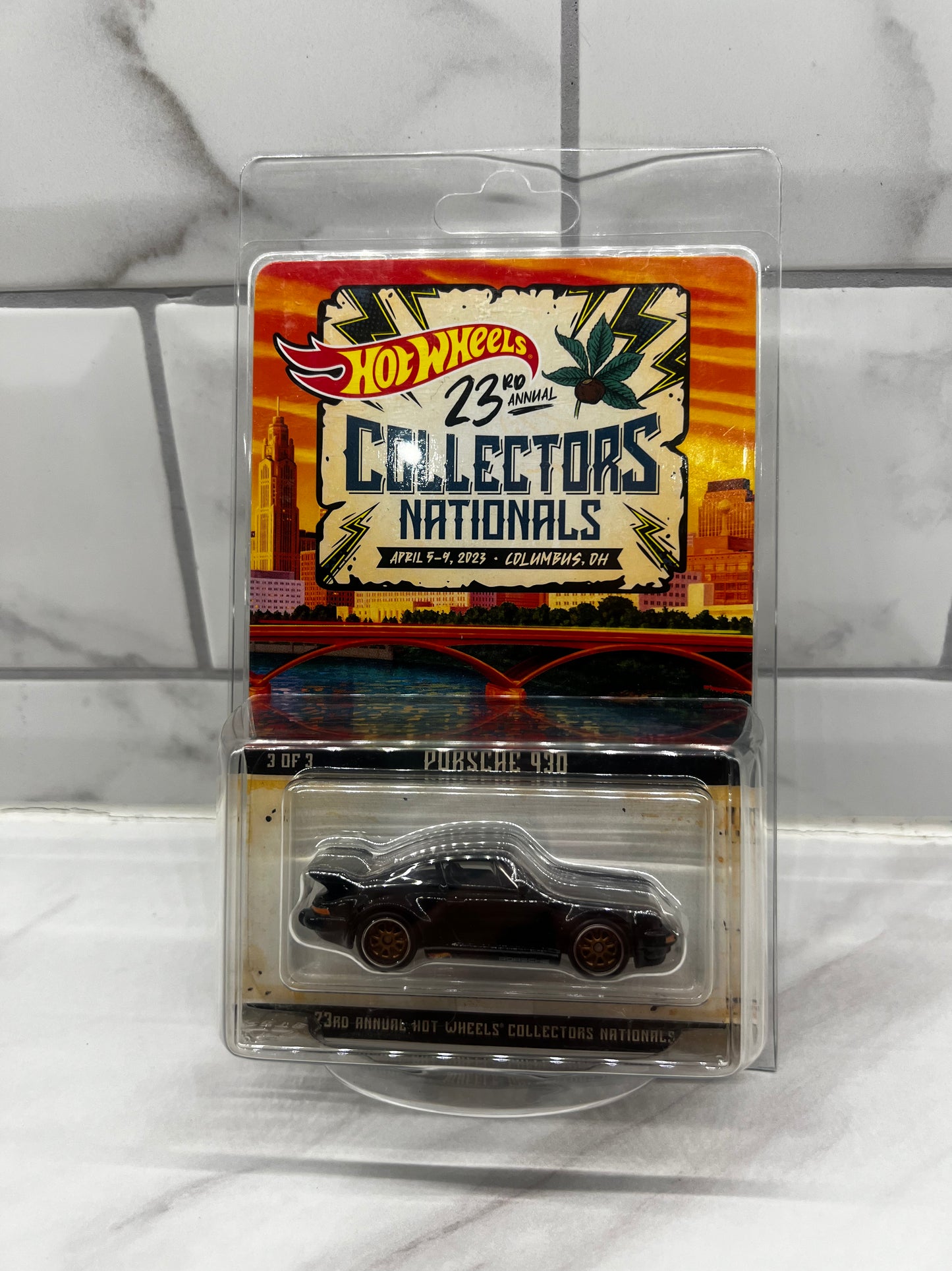 Hot wheels 2023 Collectors Nationals Convention Porsche 930 864 Of 4200 Low number