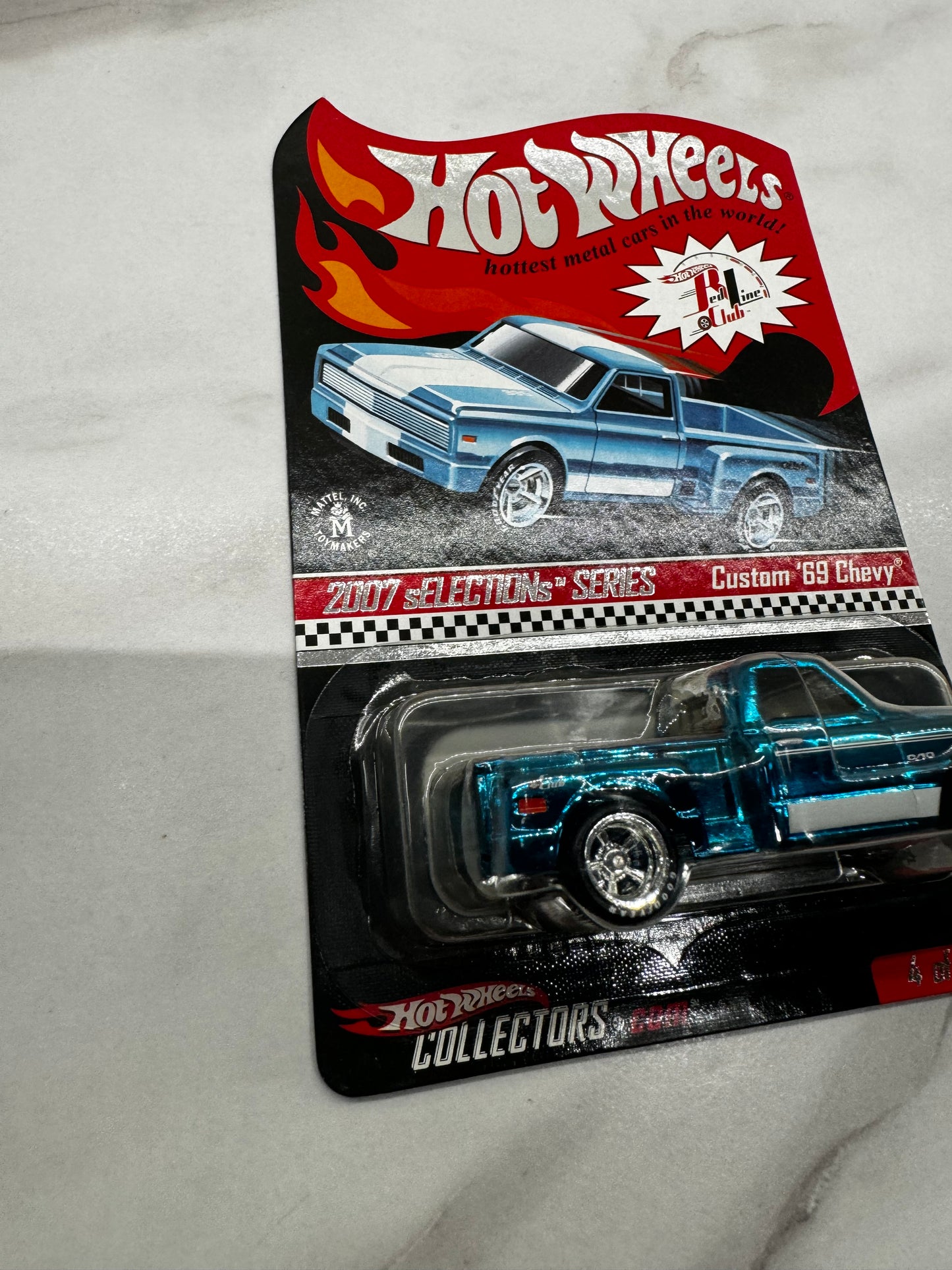 Hot Wheels Custom 69 Chevy 2007 Red Line Club 4/4