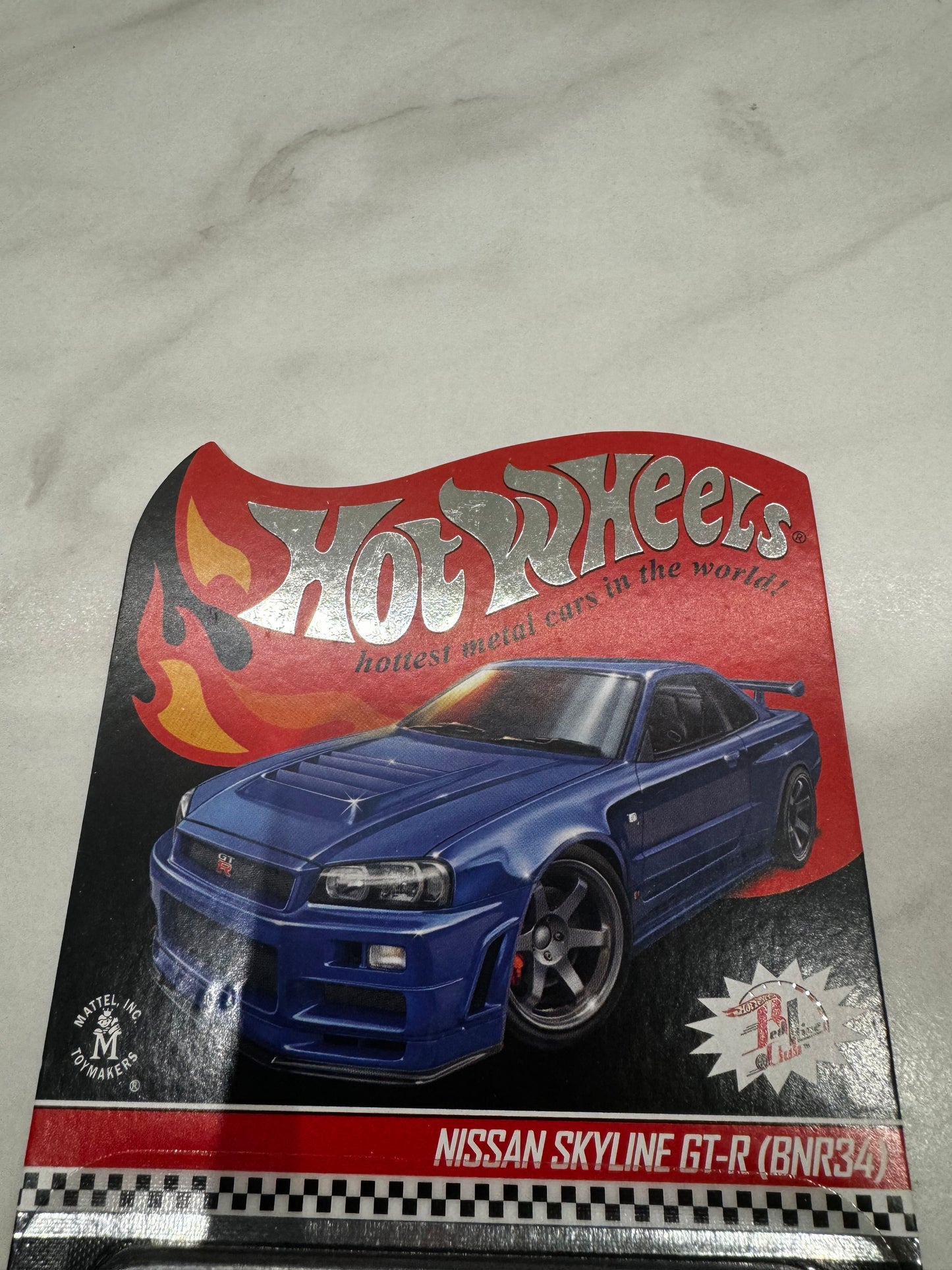 Hot Wheels 2019 Blue Skyline R34 Redline Club 7146/12500 Sealed