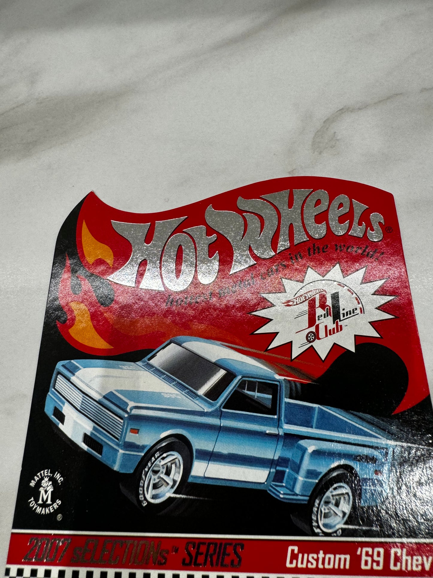 Hot Wheels Custom 69 Chevy 2007 Red Line Club 4/4