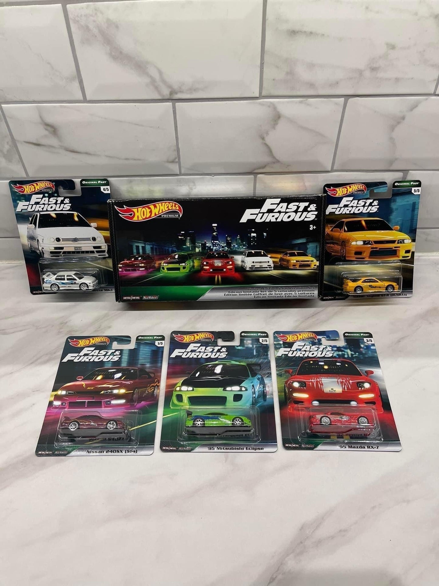 Full set of fast and furious original