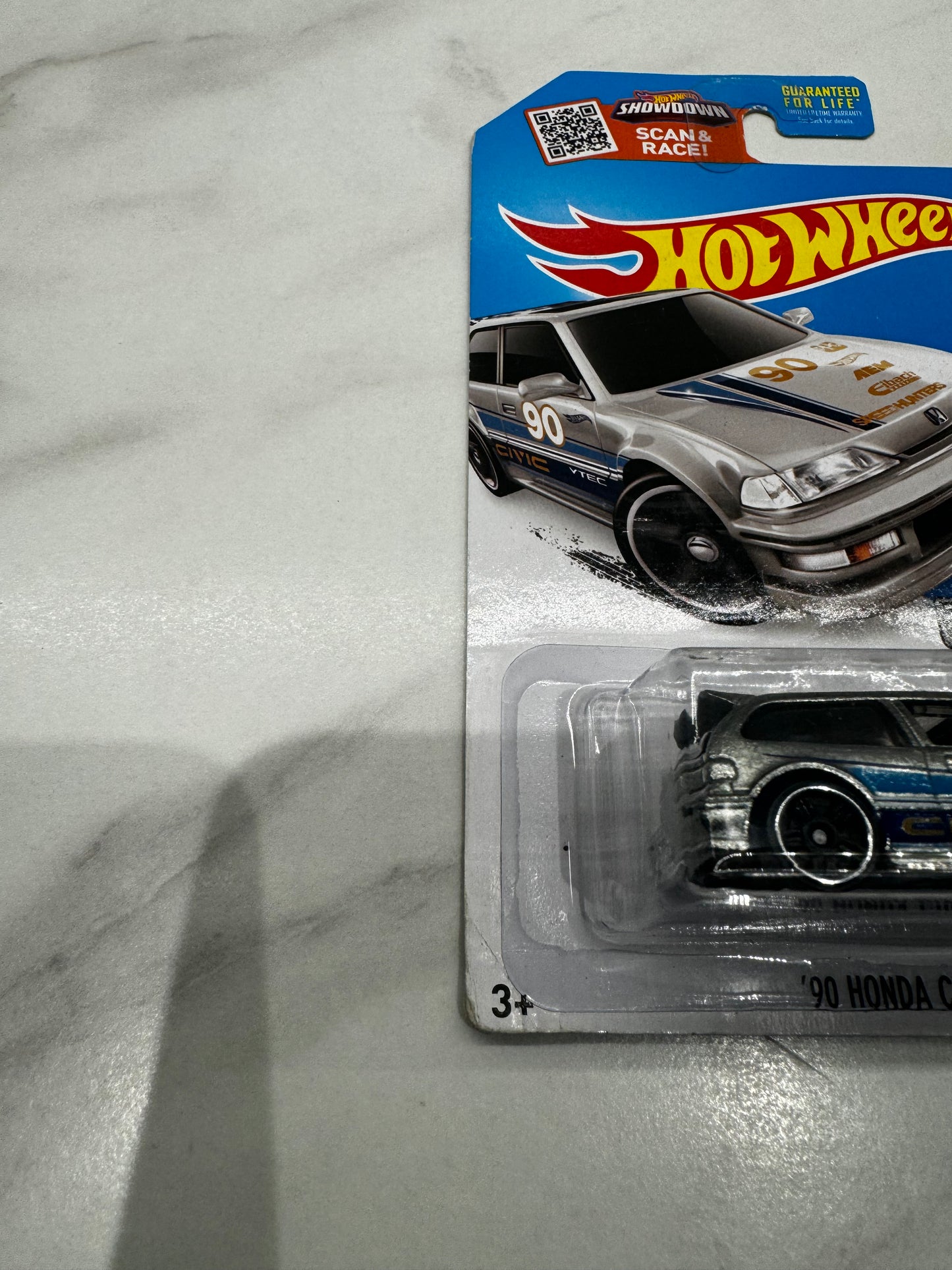 Hot Wheels 90 Honda Civic EF Zamac Workshop