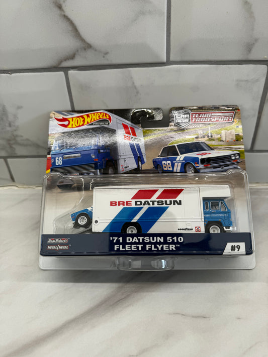 Hot Wheels 71 Datsun 510 Fleet Flyer #9