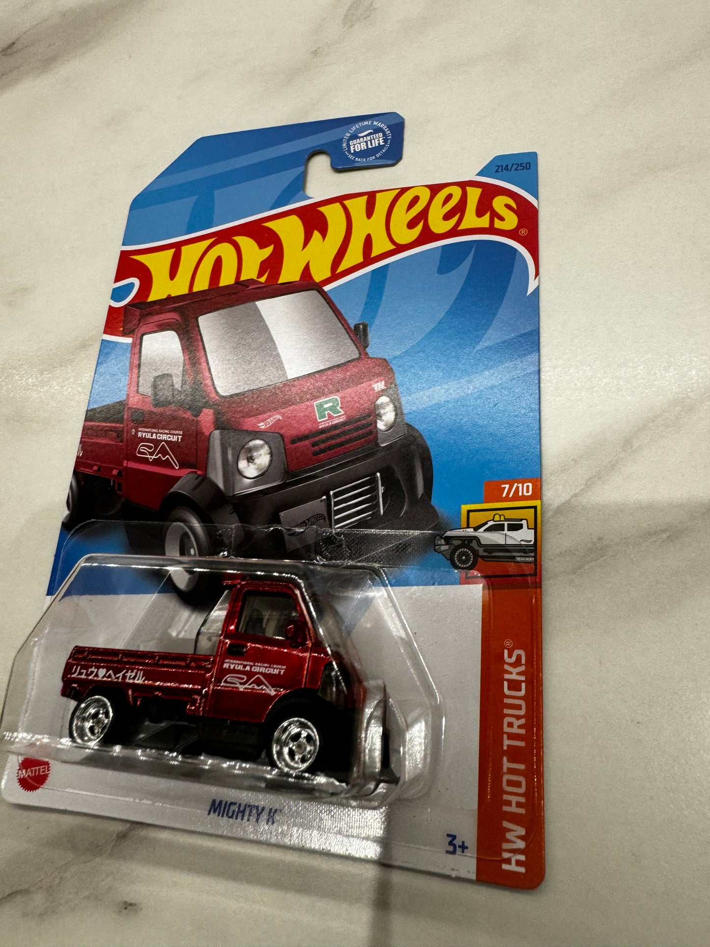 Hot Wheels Might K Long Card Super Treasure Hunt 2023