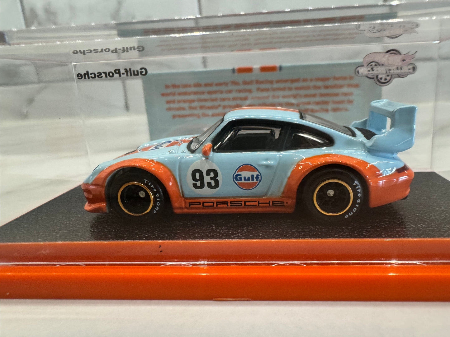 Hot Wheels RLC Gulf Racing Promo Porsche 993 GT2 #4974/6000 excellent