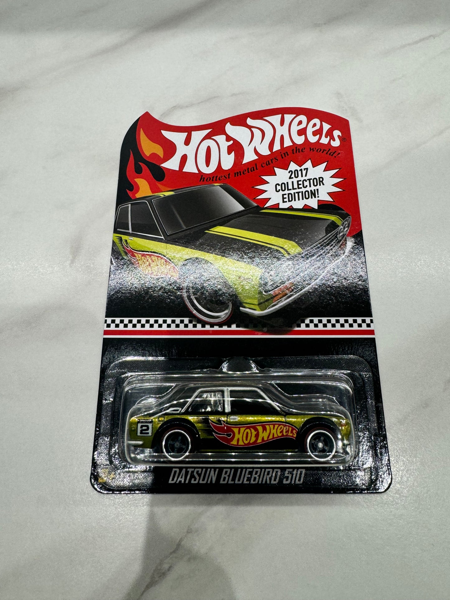 Hot Wheels 2017 Datsun Bluebird 510 Collector Edition K-Mart Mail-In Exclusive