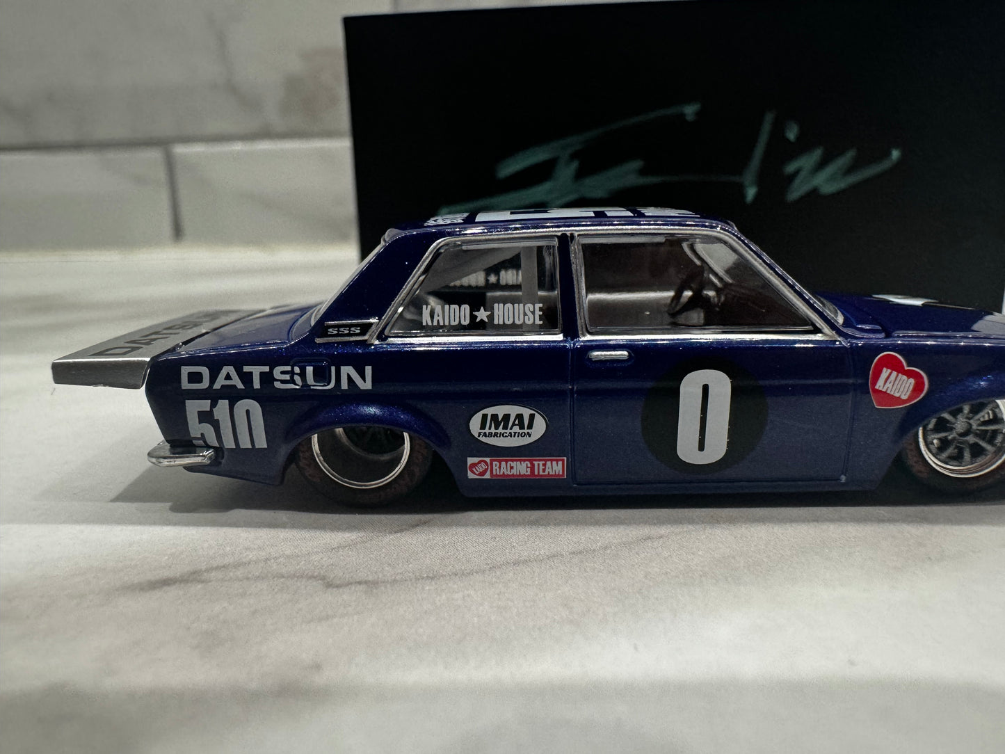 Mini GT x Kaido House Datsun 510 Pro Street BLKLTD #3 - Limited #119/300 + Pins April 2022