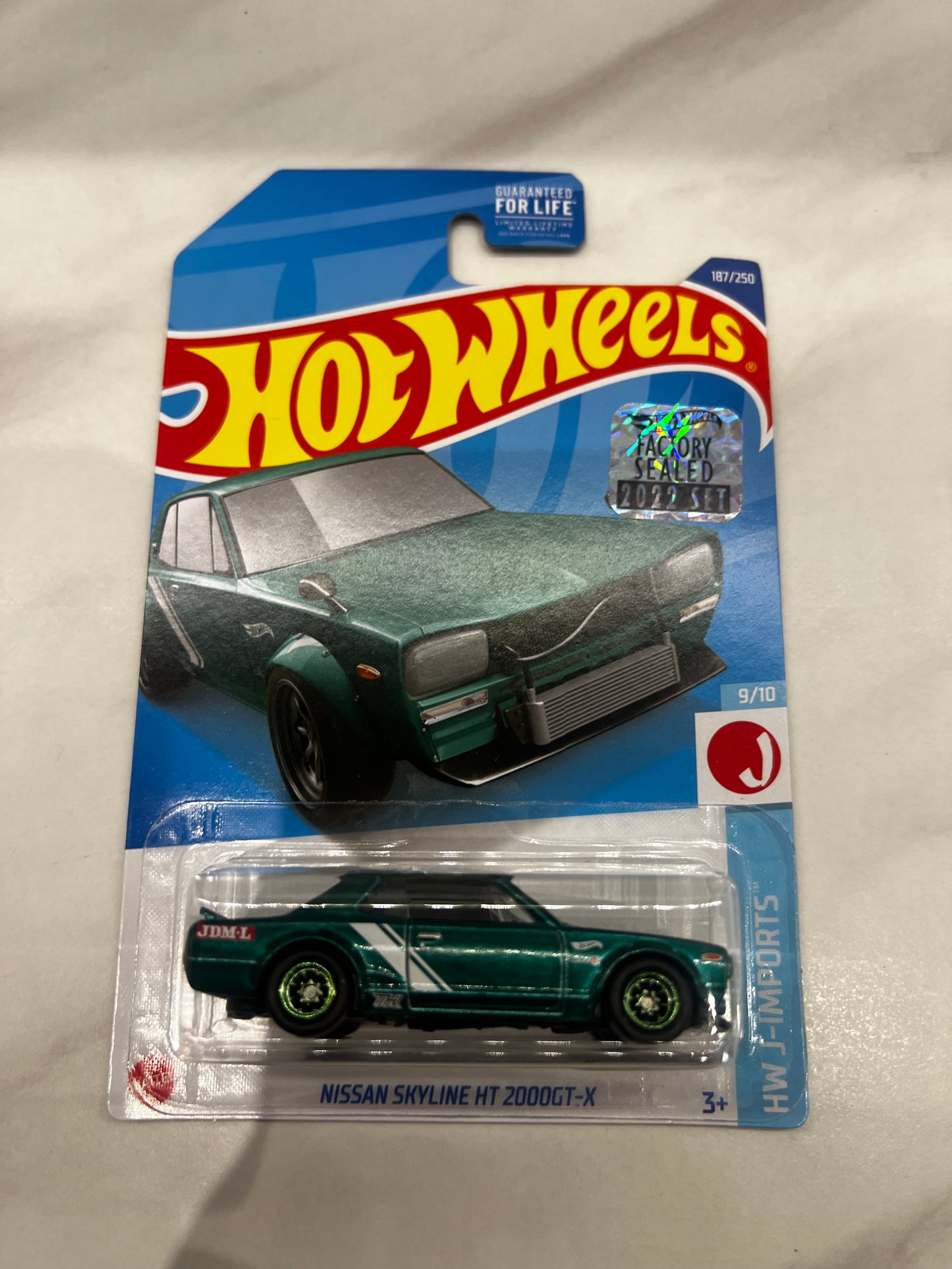 Hot Wheels Nissan Skyline HT 2000GT-X Factory Sealed Super Treasure Hunt