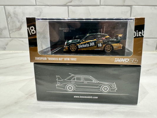 INNO64 MERCEDES BENZ AMG 190E 2.5-16 EVO II #18 Team Zakspeed “Diebels INNO 6