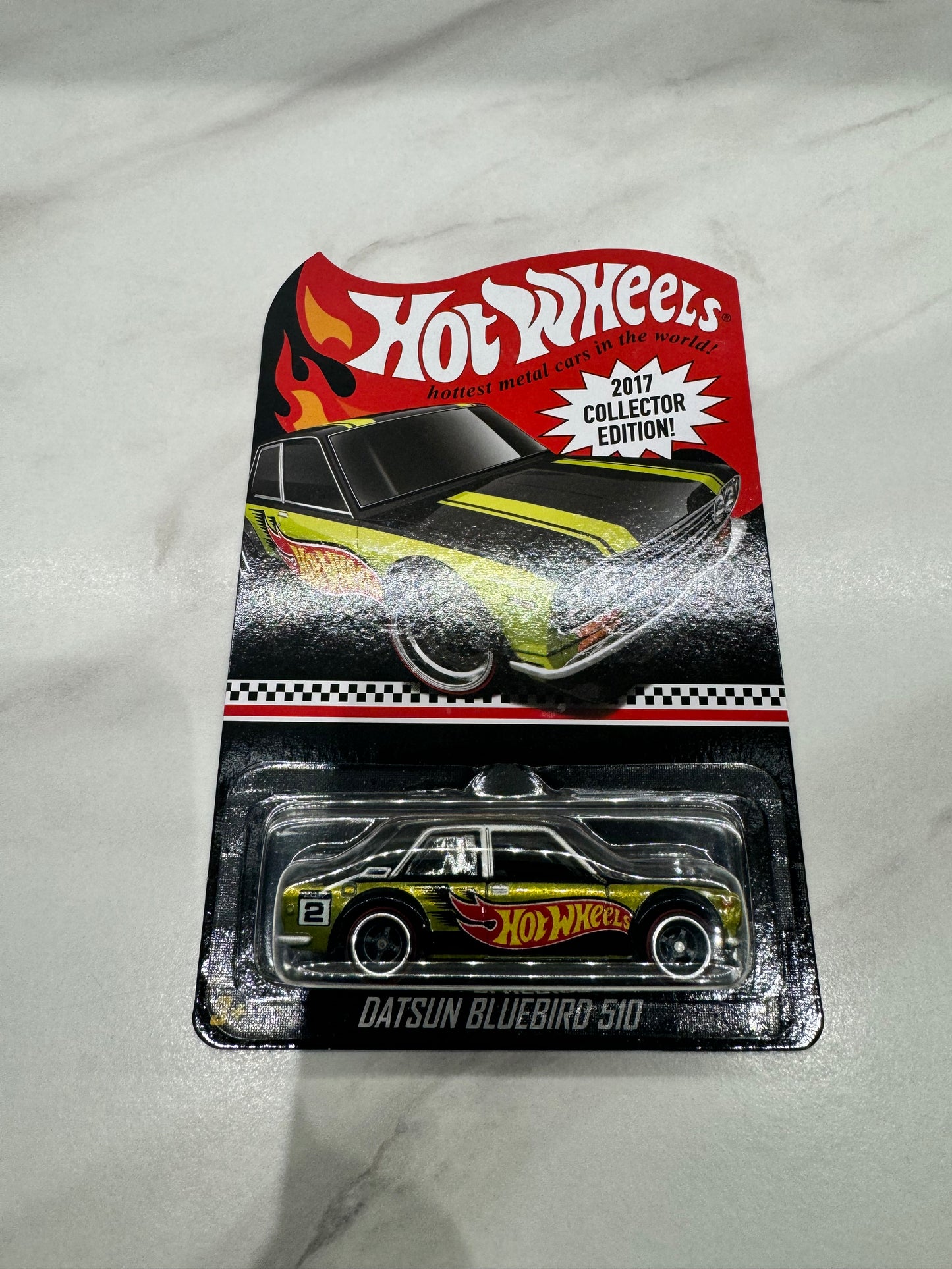 Hot Wheels 2017 Datsun Bluebird 510 Collector Edition K-Mart Mail-In Exclusive